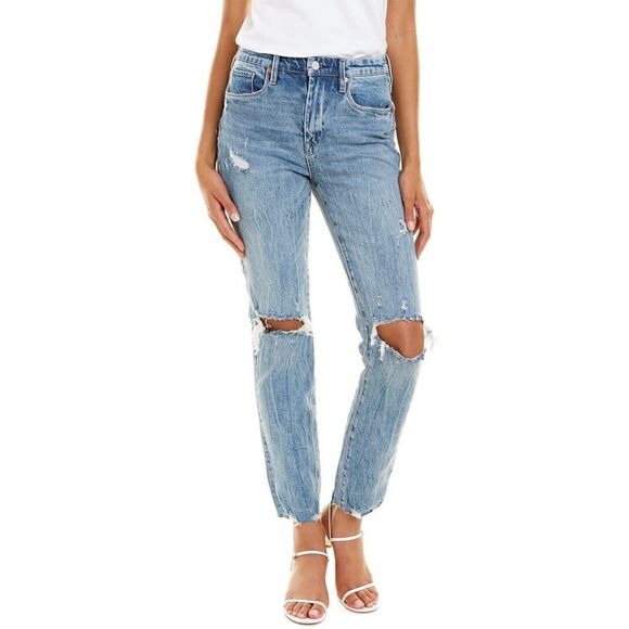 Blank NYC Denim - BLANKNYC The Lafayette High Rise Wide Flare Jeans in Out of Body, Size 27
